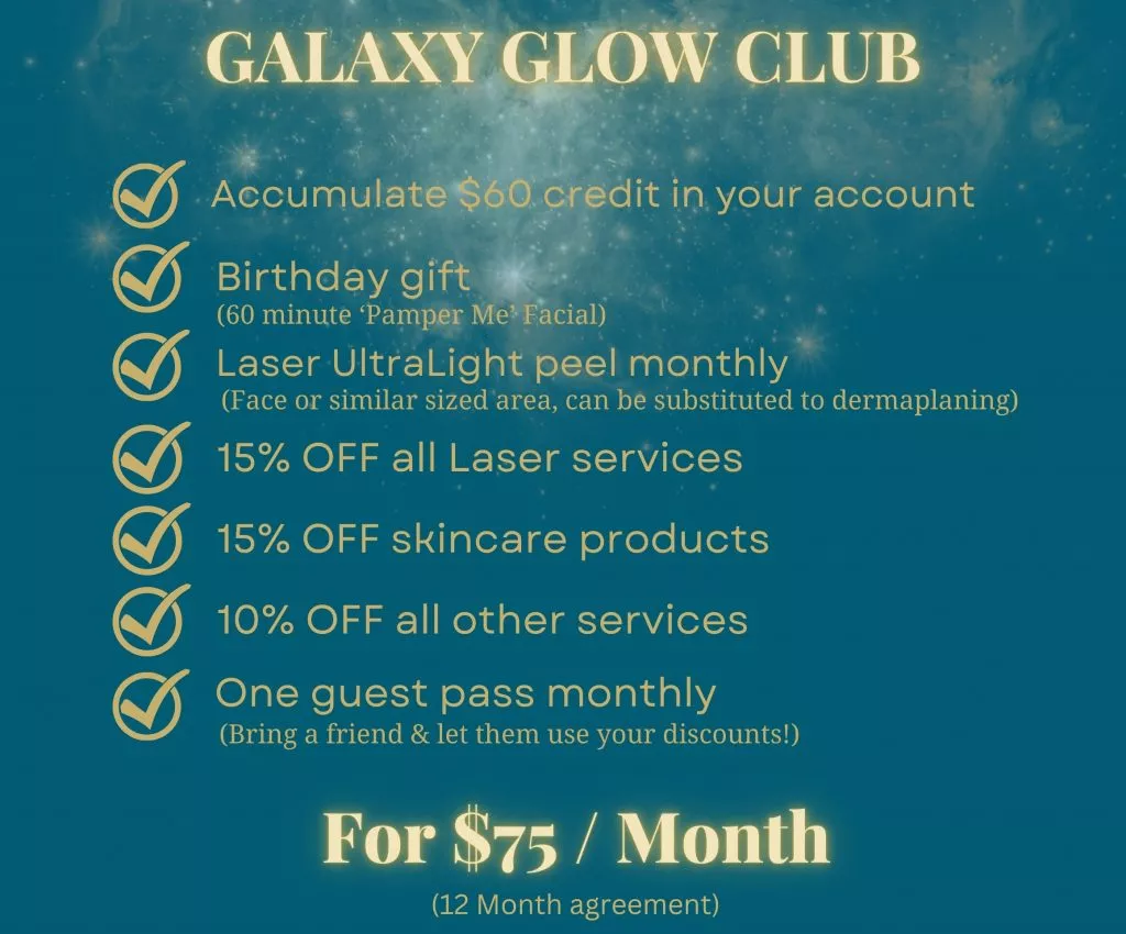 Galaxy Glow Club Membership | Andromeda Medspa | Buford Ga